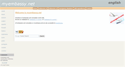 Desktop Screenshot of myembassy.net