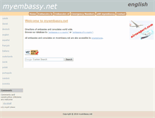 Tablet Screenshot of myembassy.net